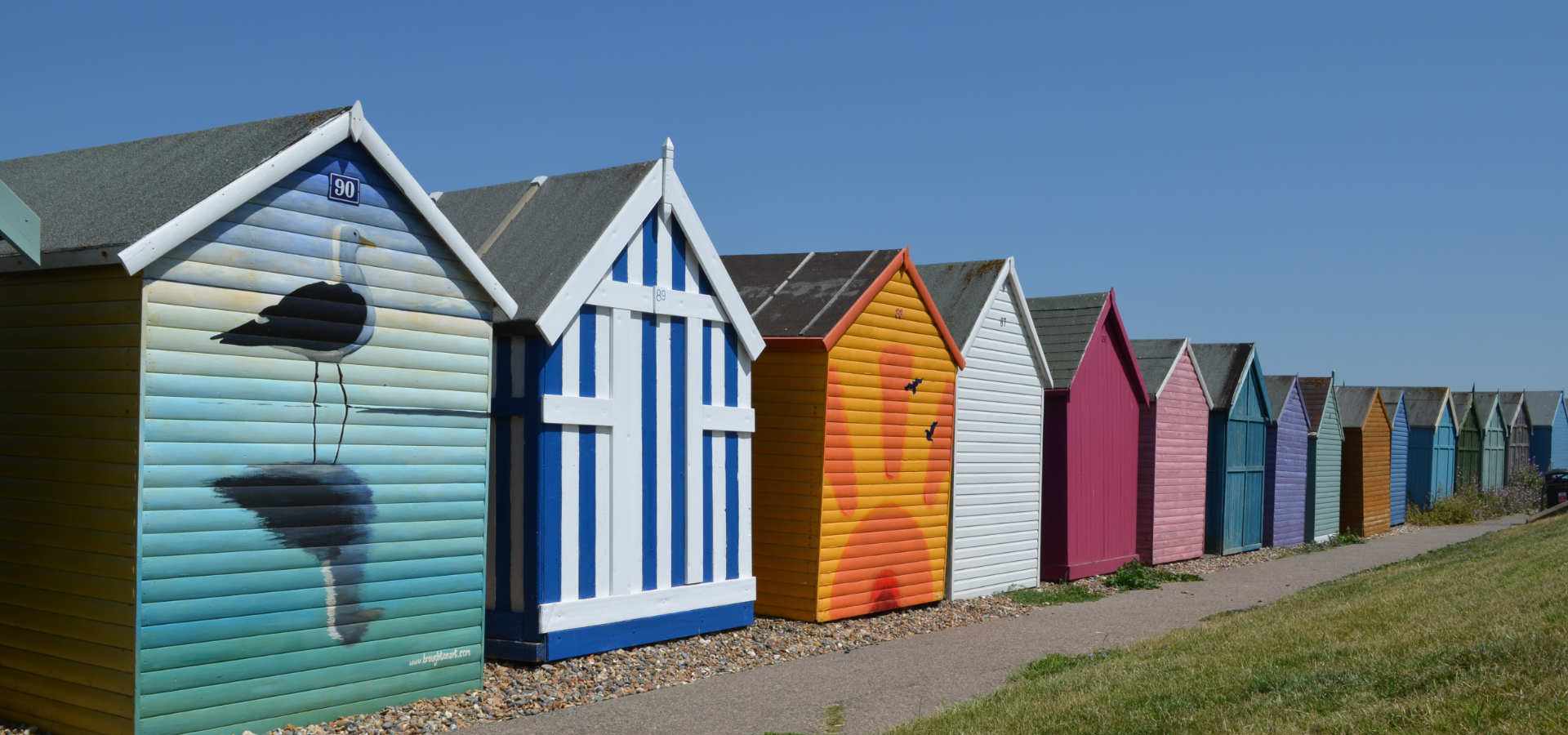 Herne Bay beach huts